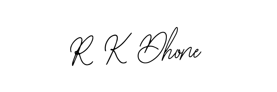 if you are searching for the best signature style for your name R K Dhone. so please give up your signature search. here we have designed multiple signature styles  using Bearetta-2O07w. R K Dhone signature style 12 images and pictures png