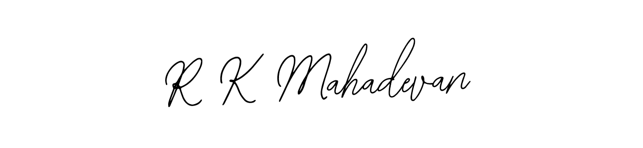 if you are searching for the best signature style for your name R K Mahadevan. so please give up your signature search. here we have designed multiple signature styles  using Bearetta-2O07w. R K Mahadevan signature style 12 images and pictures png