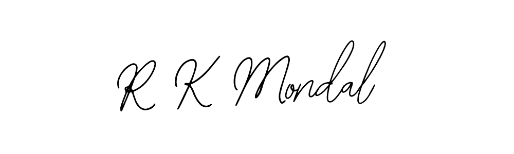 How to make R K Mondal signature? Bearetta-2O07w is a professional autograph style. Create handwritten signature for R K Mondal name. R K Mondal signature style 12 images and pictures png