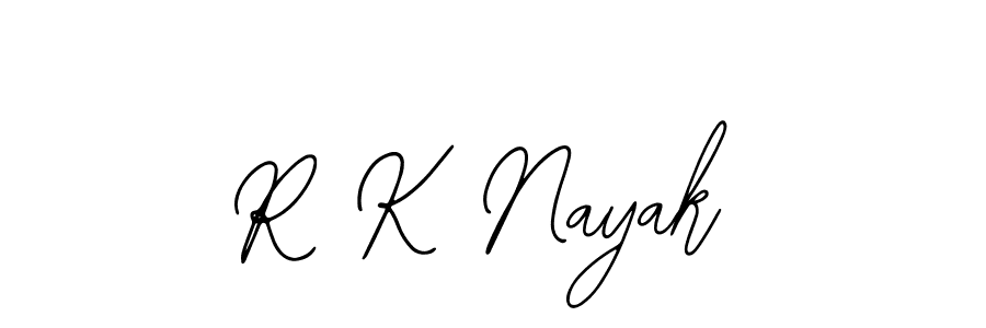 It looks lik you need a new signature style for name R K Nayak. Design unique handwritten (Bearetta-2O07w) signature with our free signature maker in just a few clicks. R K Nayak signature style 12 images and pictures png