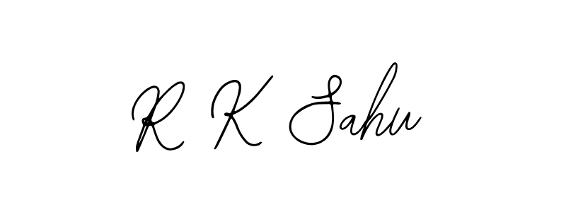 How to make R K Sahu signature? Bearetta-2O07w is a professional autograph style. Create handwritten signature for R K Sahu name. R K Sahu signature style 12 images and pictures png