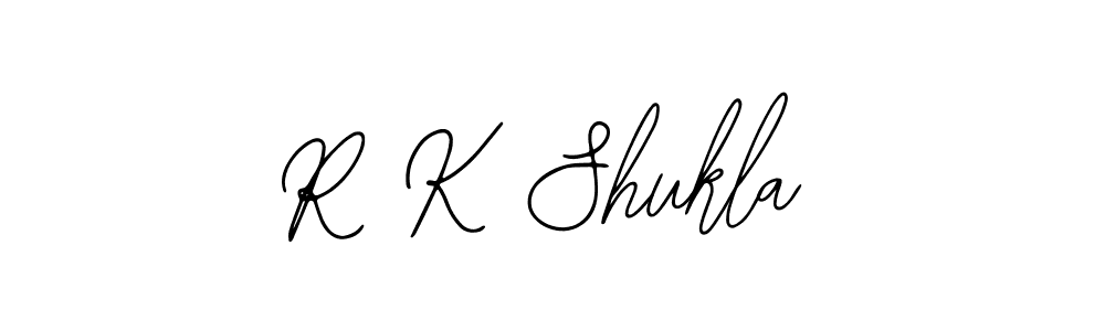 if you are searching for the best signature style for your name R K Shukla. so please give up your signature search. here we have designed multiple signature styles  using Bearetta-2O07w. R K Shukla signature style 12 images and pictures png