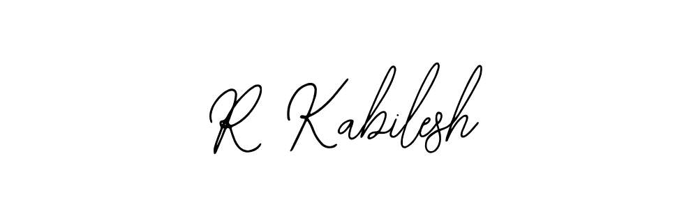 R Kabilesh stylish signature style. Best Handwritten Sign (Bearetta-2O07w) for my name. Handwritten Signature Collection Ideas for my name R Kabilesh. R Kabilesh signature style 12 images and pictures png