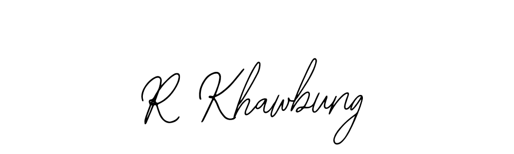 Also You can easily find your signature by using the search form. We will create R Khawbung name handwritten signature images for you free of cost using Bearetta-2O07w sign style. R Khawbung signature style 12 images and pictures png