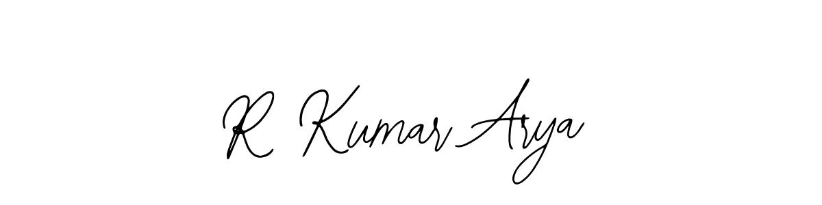 How to Draw R Kumar Arya signature style? Bearetta-2O07w is a latest design signature styles for name R Kumar Arya. R Kumar Arya signature style 12 images and pictures png