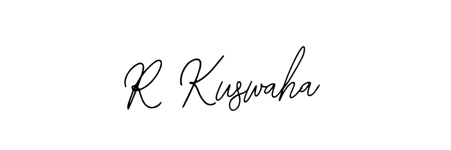 Best and Professional Signature Style for R Kuswaha. Bearetta-2O07w Best Signature Style Collection. R Kuswaha signature style 12 images and pictures png