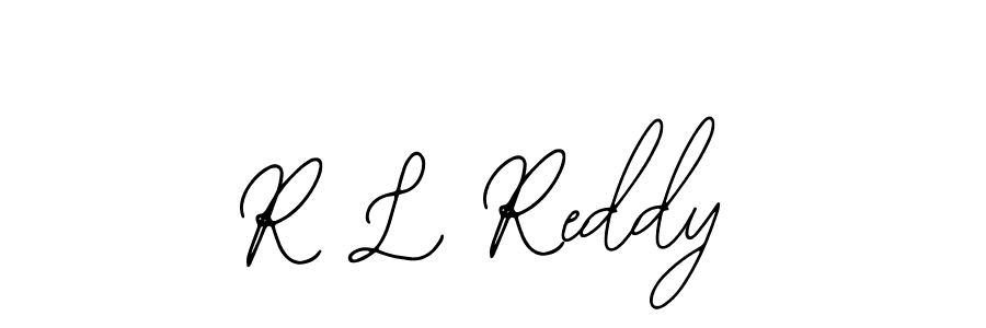 Also You can easily find your signature by using the search form. We will create R L Reddy name handwritten signature images for you free of cost using Bearetta-2O07w sign style. R L Reddy signature style 12 images and pictures png