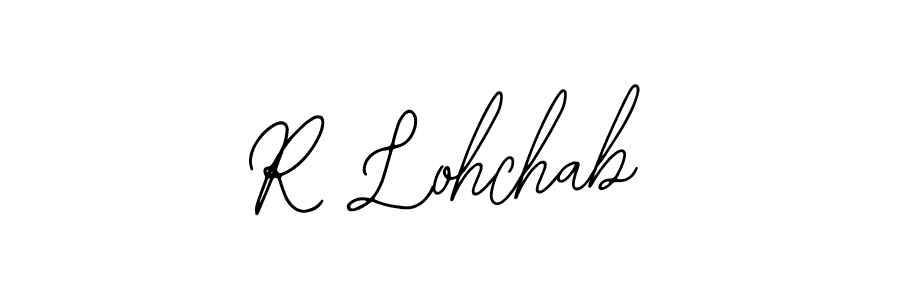 You can use this online signature creator to create a handwritten signature for the name R Lohchab. This is the best online autograph maker. R Lohchab signature style 12 images and pictures png