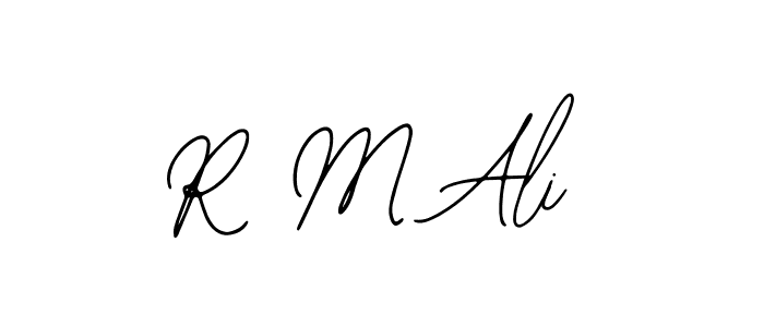 Use a signature maker to create a handwritten signature online. With this signature software, you can design (Bearetta-2O07w) your own signature for name R M Ali. R M Ali signature style 12 images and pictures png