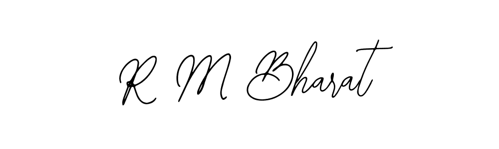 Also we have R M Bharat name is the best signature style. Create professional handwritten signature collection using Bearetta-2O07w autograph style. R M Bharat signature style 12 images and pictures png