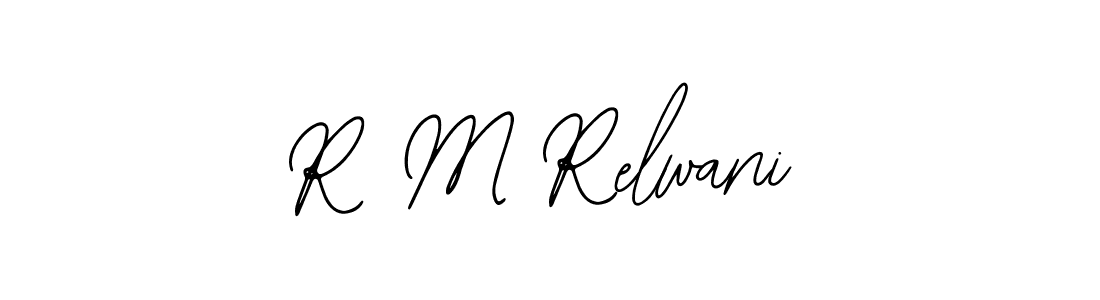 Similarly Bearetta-2O07w is the best handwritten signature design. Signature creator online .You can use it as an online autograph creator for name R M Relwani. R M Relwani signature style 12 images and pictures png