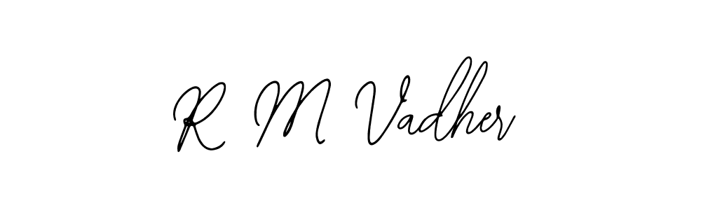 Once you've used our free online signature maker to create your best signature Bearetta-2O07w style, it's time to enjoy all of the benefits that R M Vadher name signing documents. R M Vadher signature style 12 images and pictures png