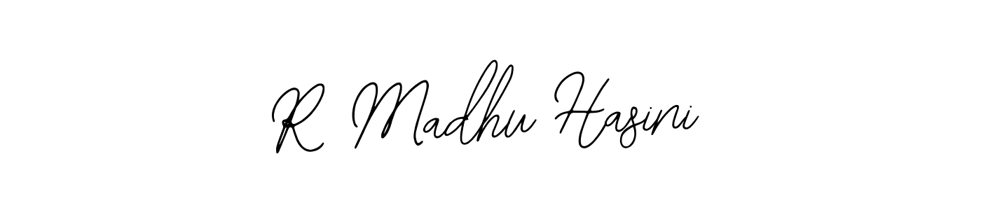 It looks lik you need a new signature style for name R Madhu Hasini. Design unique handwritten (Bearetta-2O07w) signature with our free signature maker in just a few clicks. R Madhu Hasini signature style 12 images and pictures png