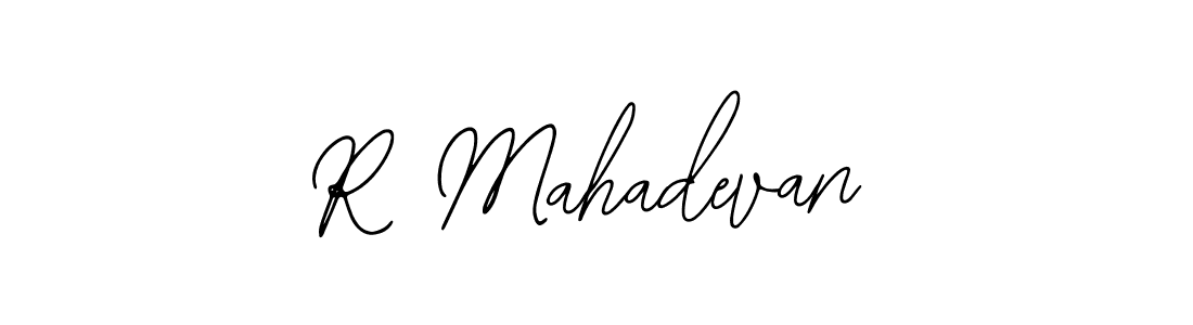 How to make R Mahadevan signature? Bearetta-2O07w is a professional autograph style. Create handwritten signature for R Mahadevan name. R Mahadevan signature style 12 images and pictures png