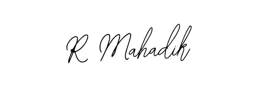 Design your own signature with our free online signature maker. With this signature software, you can create a handwritten (Bearetta-2O07w) signature for name R Mahadik. R Mahadik signature style 12 images and pictures png