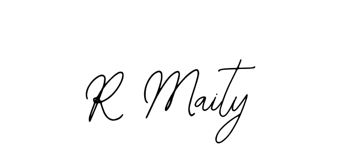 Create a beautiful signature design for name R Maity. With this signature (Bearetta-2O07w) fonts, you can make a handwritten signature for free. R Maity signature style 12 images and pictures png