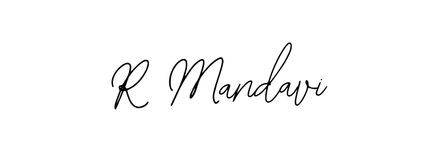 How to make R Mandavi signature? Bearetta-2O07w is a professional autograph style. Create handwritten signature for R Mandavi name. R Mandavi signature style 12 images and pictures png