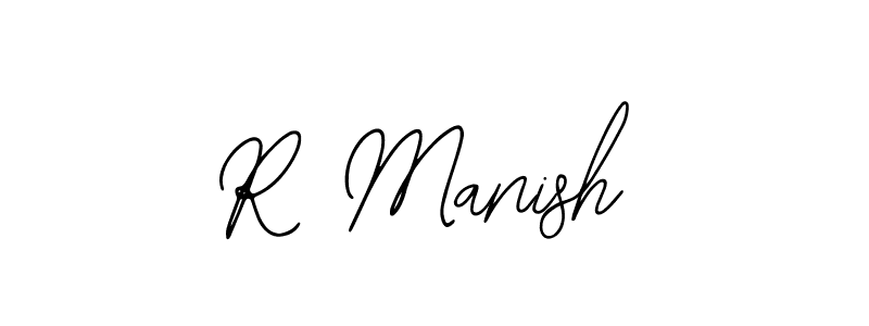 Also we have R Manish name is the best signature style. Create professional handwritten signature collection using Bearetta-2O07w autograph style. R Manish signature style 12 images and pictures png