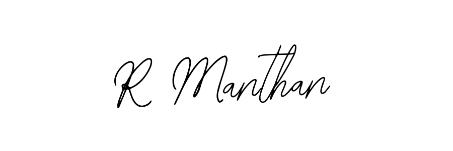 It looks lik you need a new signature style for name R Manthan. Design unique handwritten (Bearetta-2O07w) signature with our free signature maker in just a few clicks. R Manthan signature style 12 images and pictures png