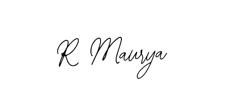 It looks lik you need a new signature style for name R Maurya. Design unique handwritten (Bearetta-2O07w) signature with our free signature maker in just a few clicks. R Maurya signature style 12 images and pictures png