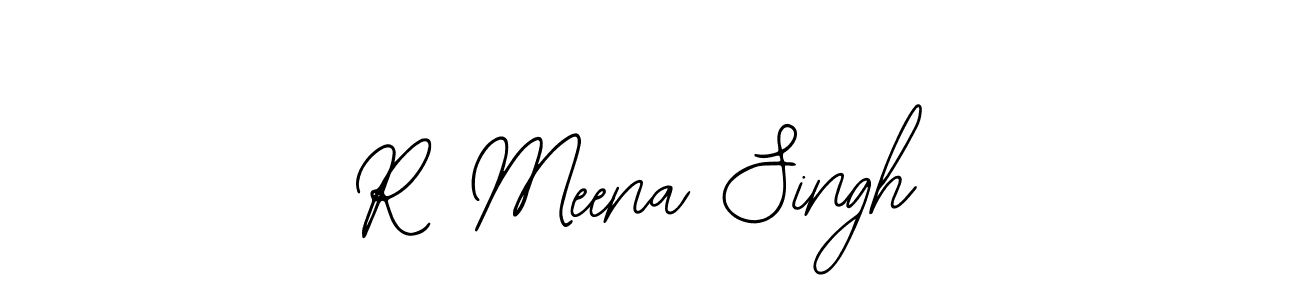 Make a beautiful signature design for name R Meena Singh. Use this online signature maker to create a handwritten signature for free. R Meena Singh signature style 12 images and pictures png