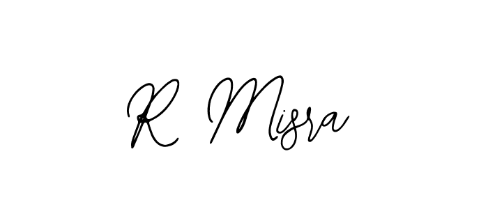 How to make R Misra signature? Bearetta-2O07w is a professional autograph style. Create handwritten signature for R Misra name. R Misra signature style 12 images and pictures png