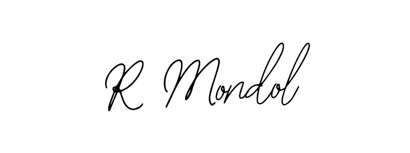 Also we have R Mondol name is the best signature style. Create professional handwritten signature collection using Bearetta-2O07w autograph style. R Mondol signature style 12 images and pictures png