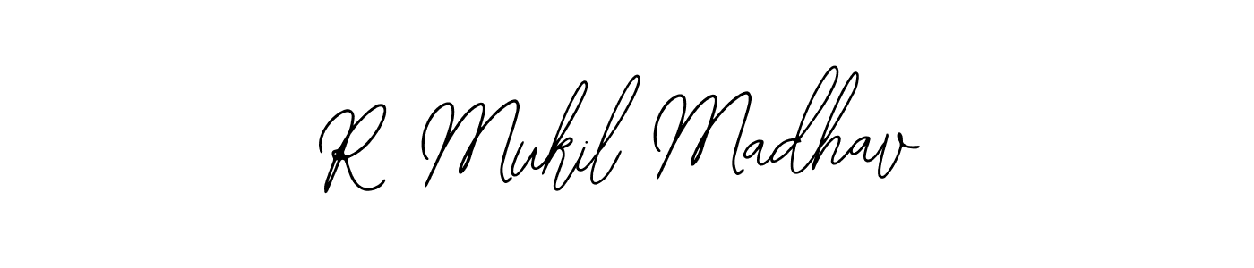 How to make R Mukil Madhav signature? Bearetta-2O07w is a professional autograph style. Create handwritten signature for R Mukil Madhav name. R Mukil Madhav signature style 12 images and pictures png