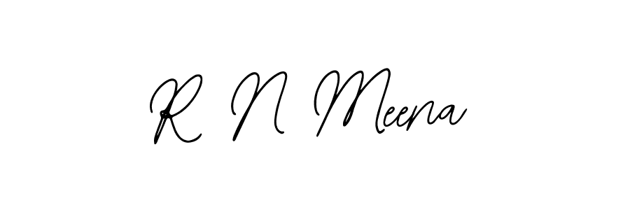 It looks lik you need a new signature style for name R N Meena. Design unique handwritten (Bearetta-2O07w) signature with our free signature maker in just a few clicks. R N Meena signature style 12 images and pictures png