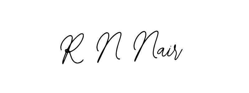 Also You can easily find your signature by using the search form. We will create R N Nair name handwritten signature images for you free of cost using Bearetta-2O07w sign style. R N Nair signature style 12 images and pictures png