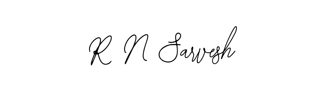 Make a short R N Sarvesh signature style. Manage your documents anywhere anytime using Bearetta-2O07w. Create and add eSignatures, submit forms, share and send files easily. R N Sarvesh signature style 12 images and pictures png