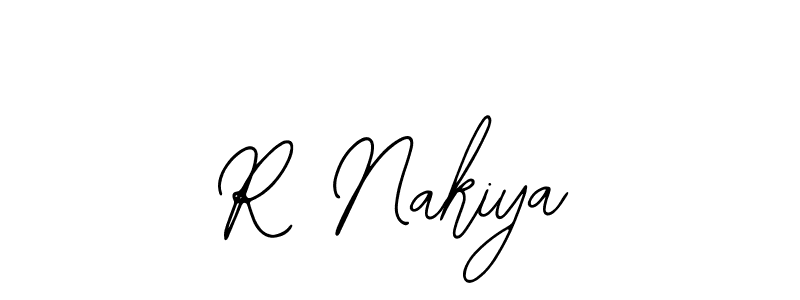 You can use this online signature creator to create a handwritten signature for the name R Nakiya. This is the best online autograph maker. R Nakiya signature style 12 images and pictures png