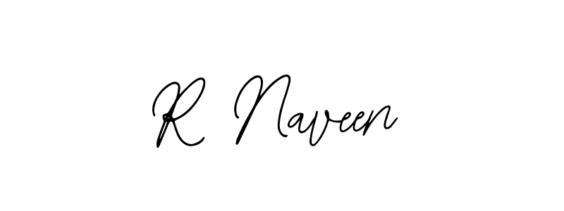 if you are searching for the best signature style for your name R Naveen. so please give up your signature search. here we have designed multiple signature styles  using Bearetta-2O07w. R Naveen signature style 12 images and pictures png