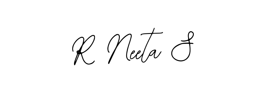 It looks lik you need a new signature style for name R Neeta S. Design unique handwritten (Bearetta-2O07w) signature with our free signature maker in just a few clicks. R Neeta S signature style 12 images and pictures png