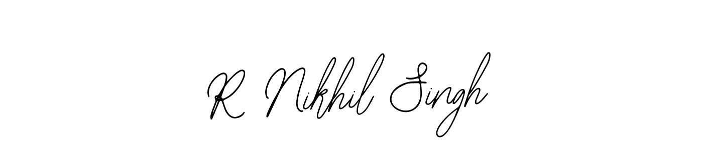 You can use this online signature creator to create a handwritten signature for the name R Nikhil Singh. This is the best online autograph maker. R Nikhil Singh signature style 12 images and pictures png