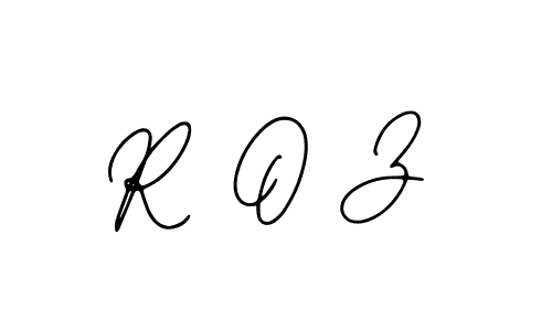 Also we have R O Z name is the best signature style. Create professional handwritten signature collection using Bearetta-2O07w autograph style. R O Z signature style 12 images and pictures png