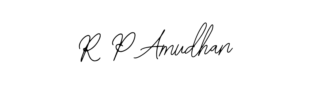How to make R P Amudhan signature? Bearetta-2O07w is a professional autograph style. Create handwritten signature for R P Amudhan name. R P Amudhan signature style 12 images and pictures png