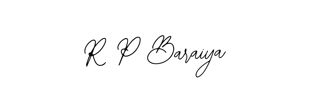 Here are the top 10 professional signature styles for the name R P Baraiya. These are the best autograph styles you can use for your name. R P Baraiya signature style 12 images and pictures png