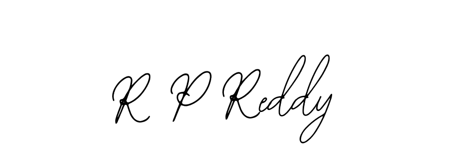 Create a beautiful signature design for name R P Reddy. With this signature (Bearetta-2O07w) fonts, you can make a handwritten signature for free. R P Reddy signature style 12 images and pictures png