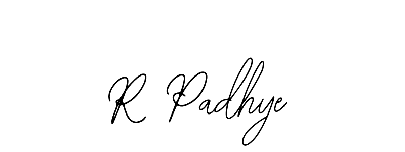 Also You can easily find your signature by using the search form. We will create R Padhye name handwritten signature images for you free of cost using Bearetta-2O07w sign style. R Padhye signature style 12 images and pictures png