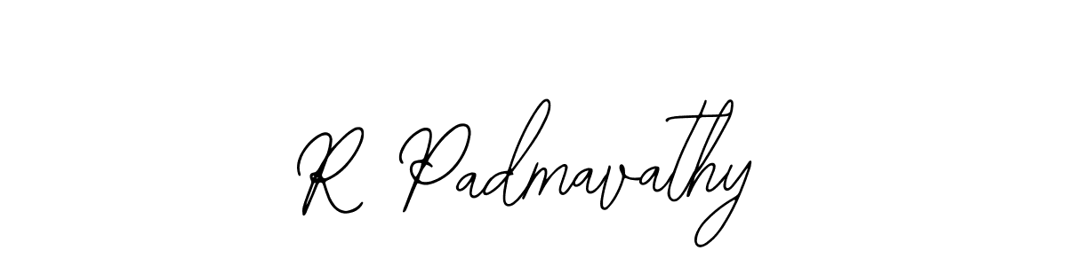 Similarly Bearetta-2O07w is the best handwritten signature design. Signature creator online .You can use it as an online autograph creator for name R Padmavathy. R Padmavathy signature style 12 images and pictures png