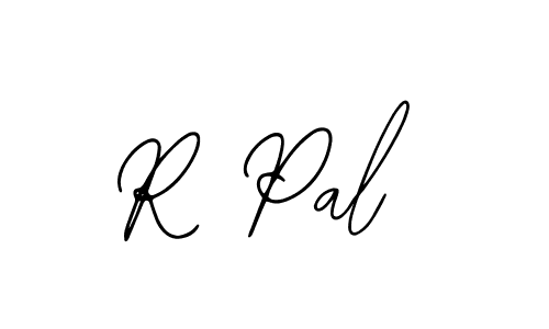 Create a beautiful signature design for name R Pal. With this signature (Bearetta-2O07w) fonts, you can make a handwritten signature for free. R Pal signature style 12 images and pictures png