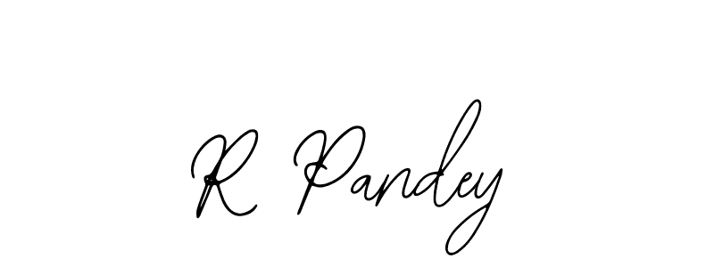 Create a beautiful signature design for name R Pandey. With this signature (Bearetta-2O07w) fonts, you can make a handwritten signature for free. R Pandey signature style 12 images and pictures png