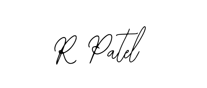 Create a beautiful signature design for name R Patel. With this signature (Bearetta-2O07w) fonts, you can make a handwritten signature for free. R Patel signature style 12 images and pictures png