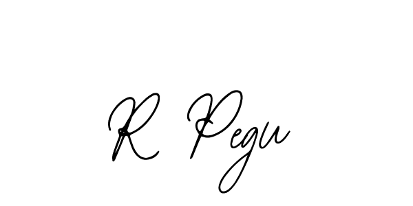 Here are the top 10 professional signature styles for the name R Pegu. These are the best autograph styles you can use for your name. R Pegu signature style 12 images and pictures png