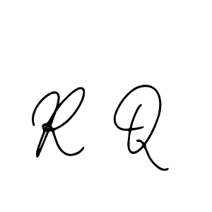 Create a beautiful signature design for name R Q. With this signature (Bearetta-2O07w) fonts, you can make a handwritten signature for free. R Q signature style 12 images and pictures png