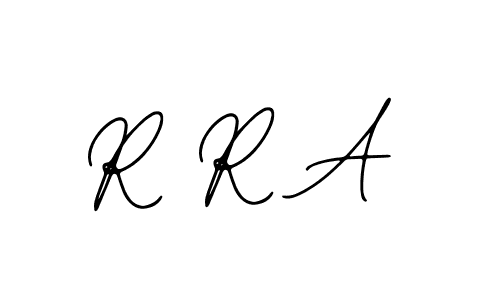 Use a signature maker to create a handwritten signature online. With this signature software, you can design (Bearetta-2O07w) your own signature for name R R A. R R A signature style 12 images and pictures png