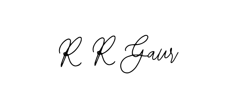 It looks lik you need a new signature style for name R R Gaur. Design unique handwritten (Bearetta-2O07w) signature with our free signature maker in just a few clicks. R R Gaur signature style 12 images and pictures png