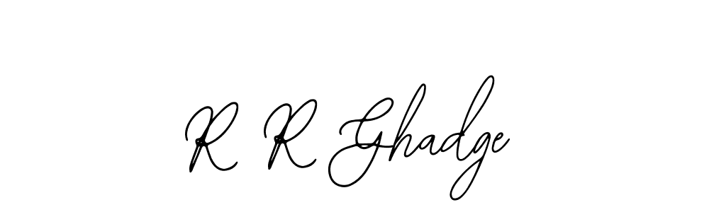 It looks lik you need a new signature style for name R R Ghadge. Design unique handwritten (Bearetta-2O07w) signature with our free signature maker in just a few clicks. R R Ghadge signature style 12 images and pictures png