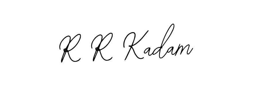 Also You can easily find your signature by using the search form. We will create R R Kadam name handwritten signature images for you free of cost using Bearetta-2O07w sign style. R R Kadam signature style 12 images and pictures png